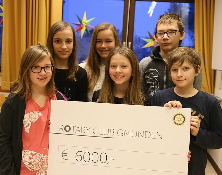 Rotary Club Gmunden hilft Menschen