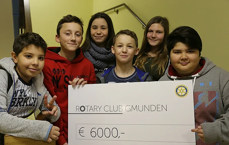 Rotary Club Gmunden hilft Menschen