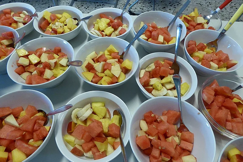Buffet der 4B und 4C