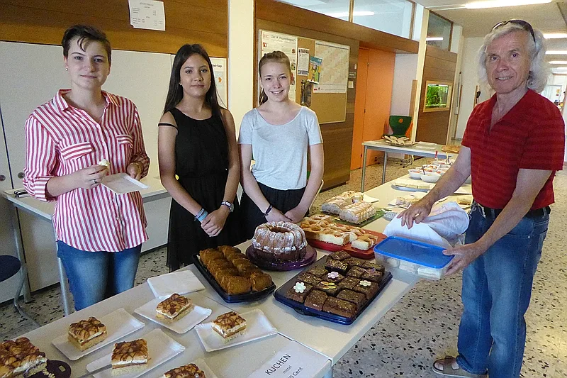 Buffet der 4B und 4C
