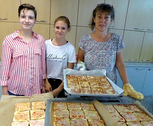 Buffet der 4B und 4C