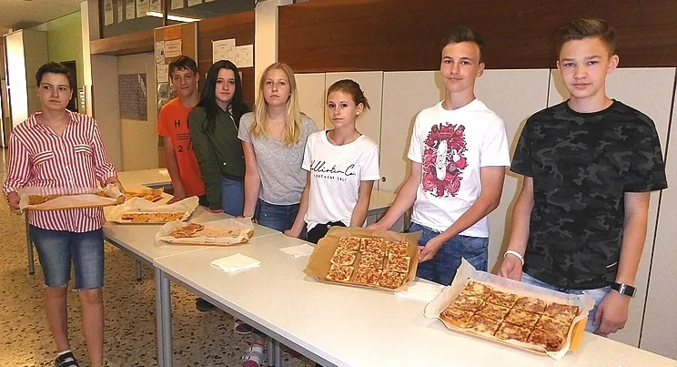 Buffet der 4B und 4C