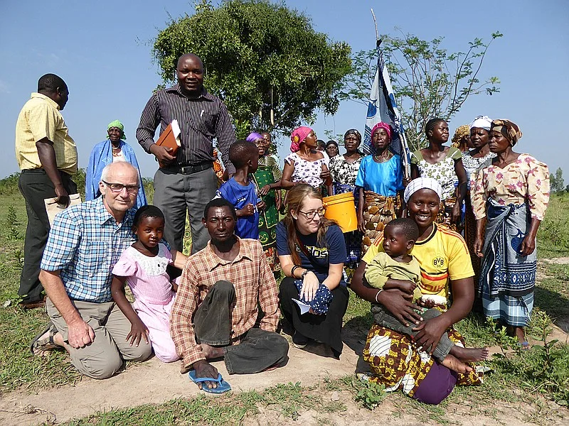 Ein Freudenfest in Afrika
