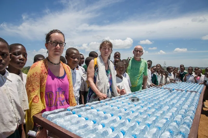 Wasserdesinfektion in Tansania