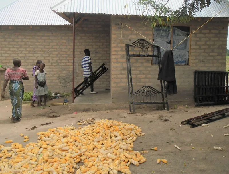 Neue Häuser bezogen