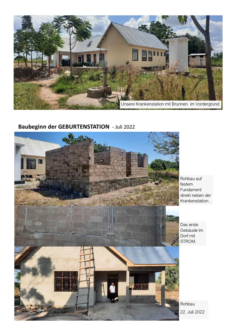 Ein Gesundheitszentrum entsteht