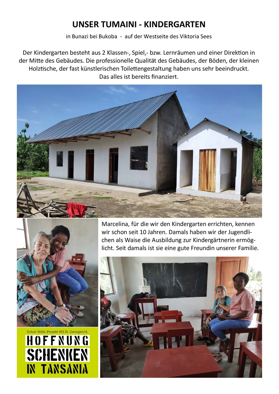 Unser Tumaini-Kindergarten