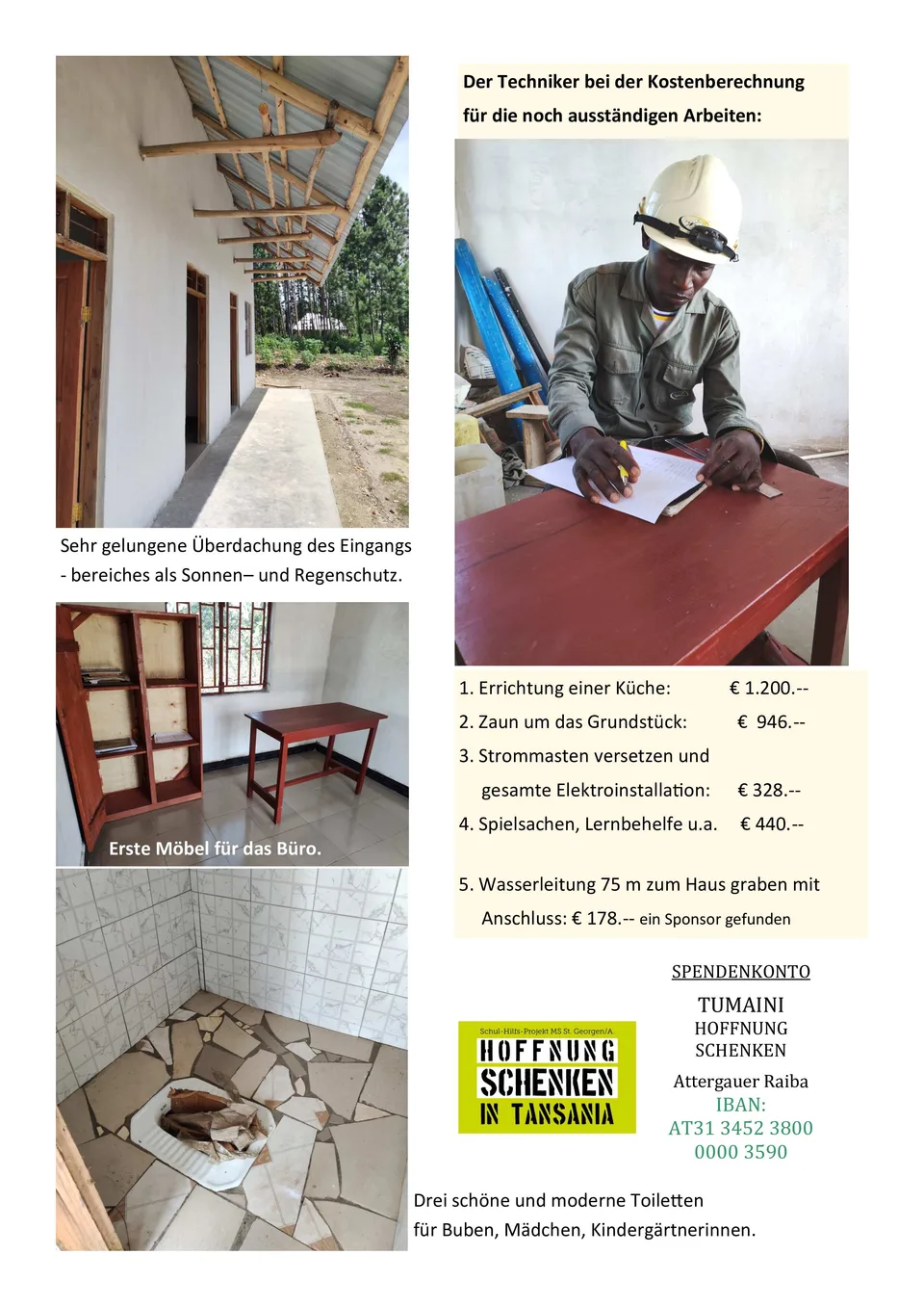 Unser Tumaini-Kindergarten